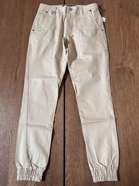 PUBLISH  KHAKI SEMI DROP CROTCH JOGGER PANTS SIZE 28